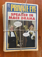 Private Eye satirical fortnightly magazine 2008. 26 issues.