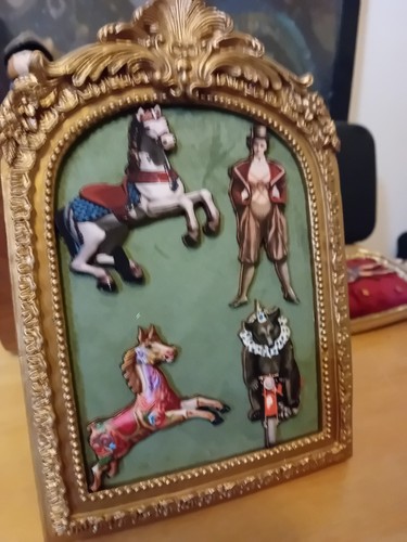 Vintage style circus picture - vintage,