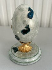 REAL Goose Egg Carved &