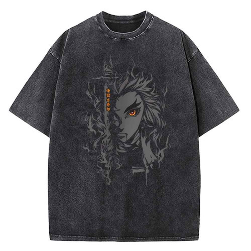 Demon slayer printed - printed, t-shirt