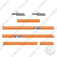 Fits Wirtgen W 120Fi Decal kit