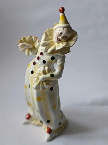 Coalport figure clown - coalport, of