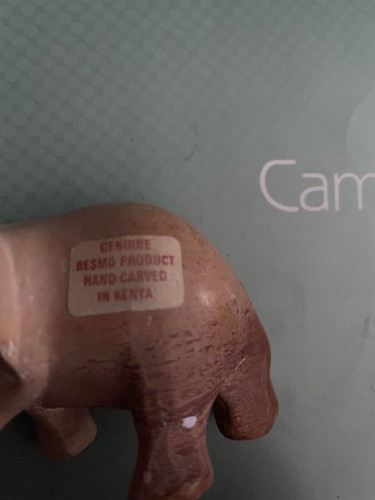 Besmo kenyan hand - besmo, carved