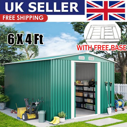 Metal garden shed - metal, large