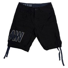 G-STAR Men's Black Pragley Bermuda Shorts RRP £85
