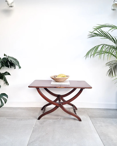 Antique mahogany folding - antique,