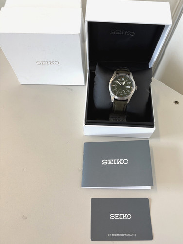 Seiko sports flieger green - 5,