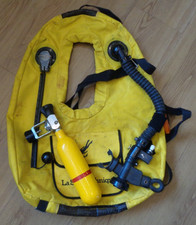 Vintage diving equipment La Spirotechnique  Adjustable Buoyancy Compensator