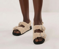 Zara flat sandals shoes womens