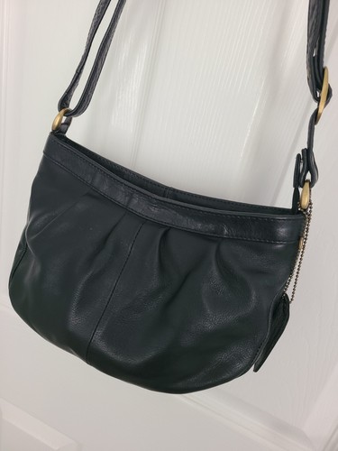 Small black leather - small,