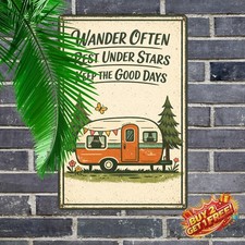 Retro Camping RV Decor Inside