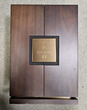 RARE Port Ellen Casks Of Distinction 45 Year Old Empty Wooden Whisky Box