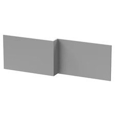 L SHAPE BATH PANEL GREY 1700MM 600740217