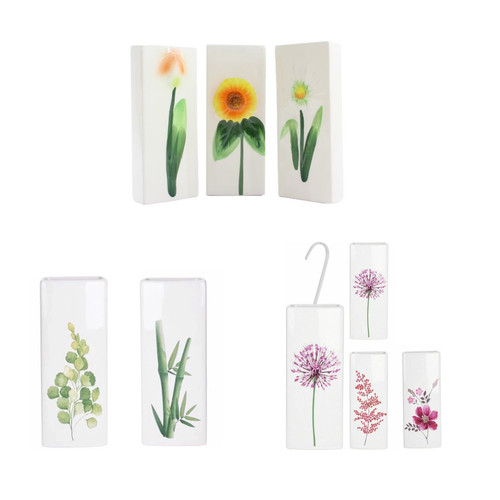 Set 3 white floral - 2, or