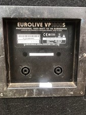 Eurolive VP 1800S 18” Bass Bins By Berhinger