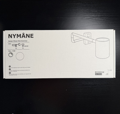 Ikea nymåne wall lamp - ikea,