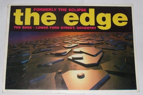 The edge rave flyer - the,