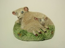 Basil Matthews English Pottery Miniature Sheep Lamb Ewe Figurine