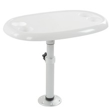 ˙Boat Dining Table With 4 Cup