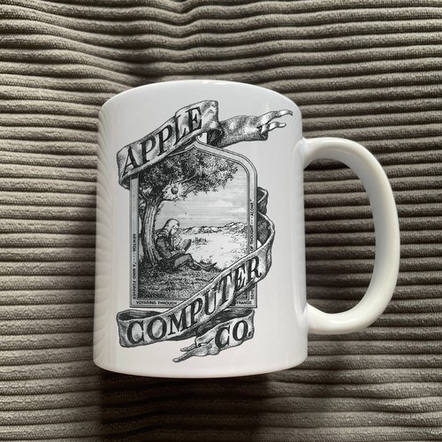 Retro apple 1976 logo mug - retro,