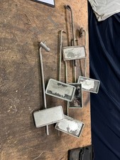 OLD LAND ROVER MIRRORS/OLD VINTAGE CAR MIRRORS