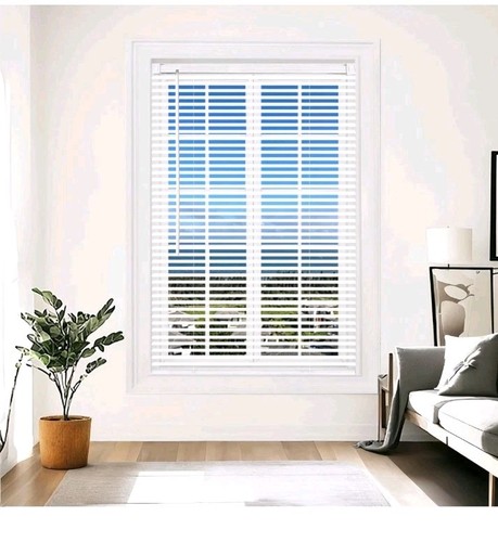 Cordless vinyl mini - vinyl, blinds