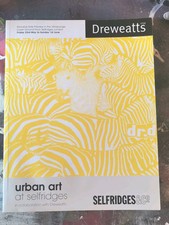 Dreweatts X Selfridges Urban Art Catalogue 2008 Inc Banksy DFace Blek Le Rat 