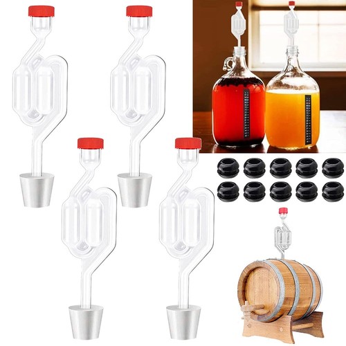 4pcs twin bubble airlock set - 4pcs,