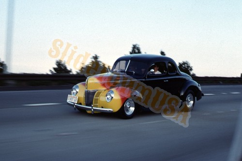 Vtg 35mm slide ford coupe - slide,