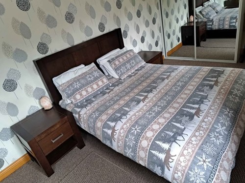 Solid oak bedroom - oak, furniture