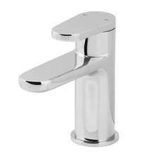 Bathroom Basin Tap Mono Mixer Chrome Single Lever Full Turn Modern Faucet