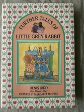 Vintage 1989 Further Tales Of Little Grey Rabbit, Perfect Condition, Jellycat Lo