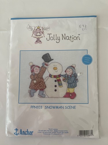 Jolly nation cross stitch - nation, kit