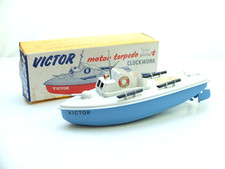 SUTCLIFFE VICTOR MOTOR TORPEDO  CLOCKWORK BOAT