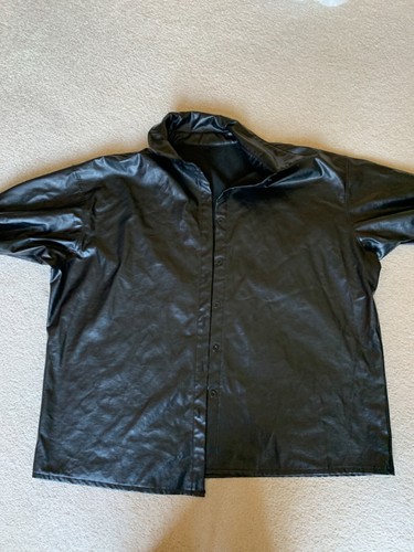 Unisex black shacket plastic - unisex,