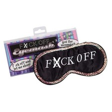 Novelty F**k Off Eye Mask Blindfold Eyemask Sleep Stocking Filler Secret Santa 