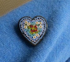 Vintage Brooch Italian Micro