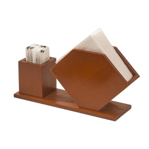 Compact square wood - wood, dispenser