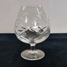 Cut crystal brandy snifter - cut,