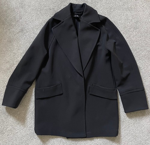 Ladies black coat jacket - ladies, coat/jacket