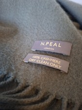 N Peal London 100%  Cashmere