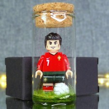 Football Themed 'Cristiano Ronaldo' Figure In A Bottle | Gifting | Portugal