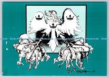 D311898 Profits From Poverty Ralph Steadman WoW Campaigns Leeds Postcards