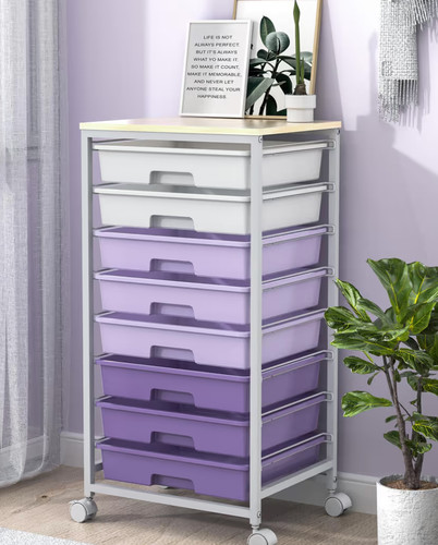 Drawer rolling storage - 8-drawer,