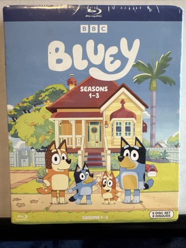 Bluey seasons blu - seasons, (6