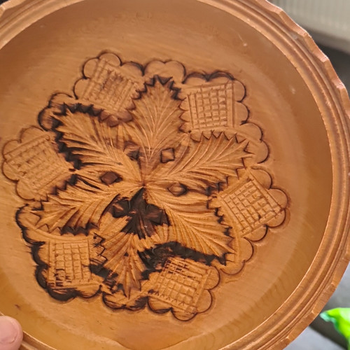 Carved wooden decorative - carved,