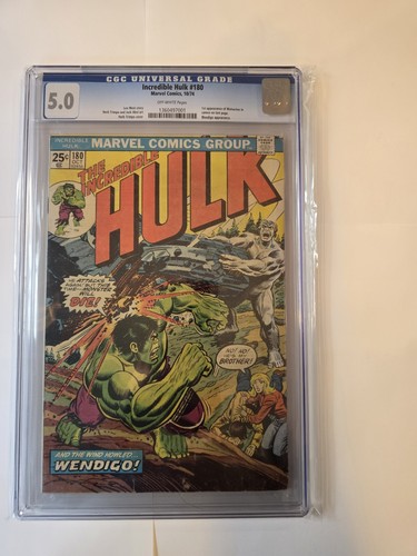 Hulk 180 cgc - hulk, #180
