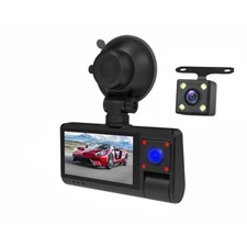 3in 3 Lens 1080P HD Car DVR