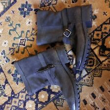 UGG Australia Glendale Boots UK8/US10/EU41 Black Leather Ankle