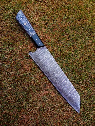 Handmade damascus chef - damascus,